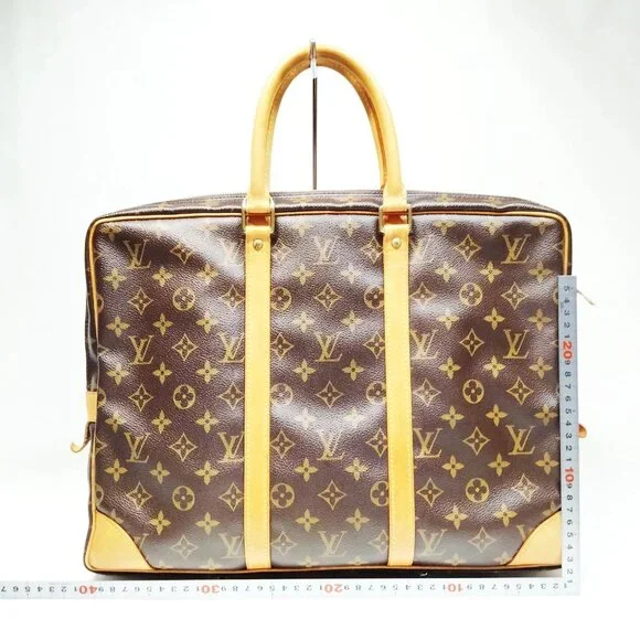 Louis Vuitton Porte Documents Voyage Brown Monogram Hand Bag mon646-102825 - Picture 2 of 16